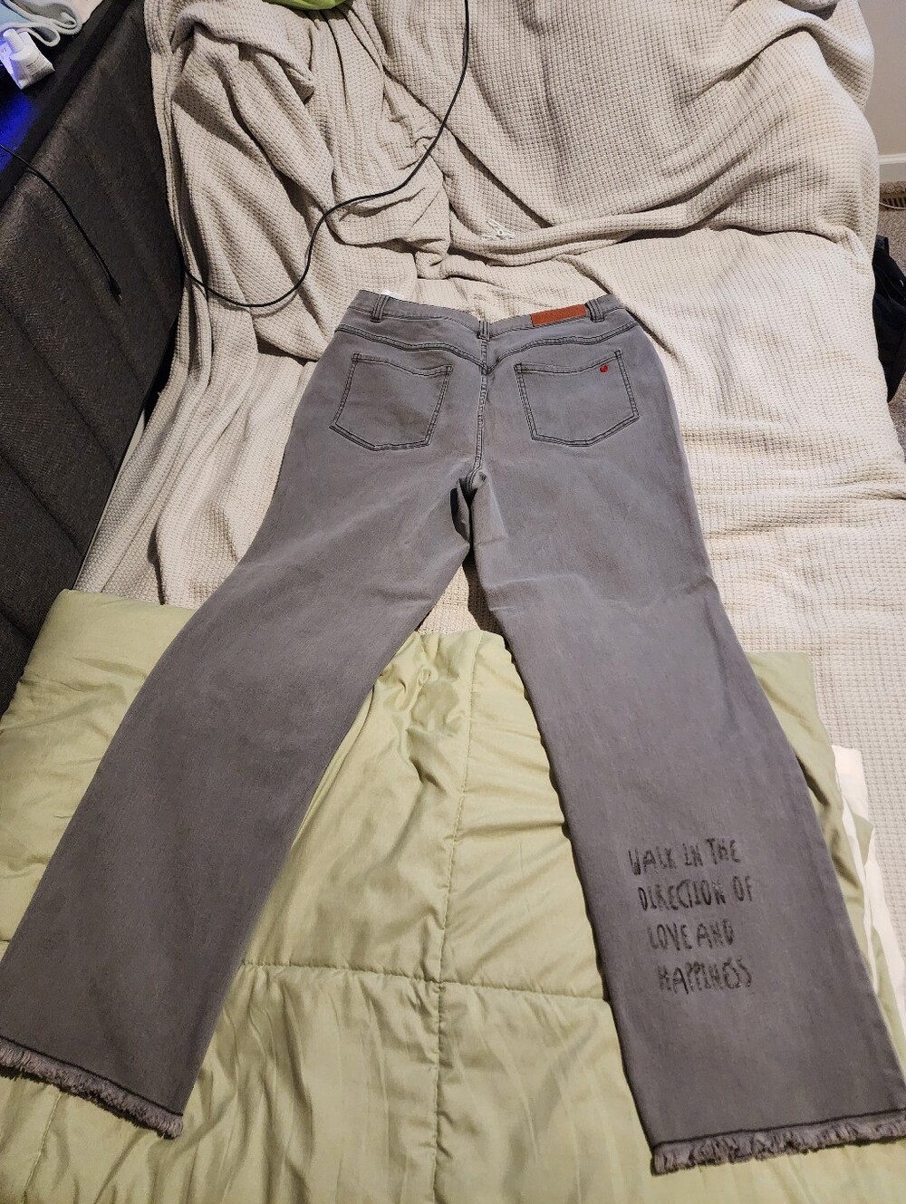 Size 14 Repreve Grey Jeans - Picture 9 of 15